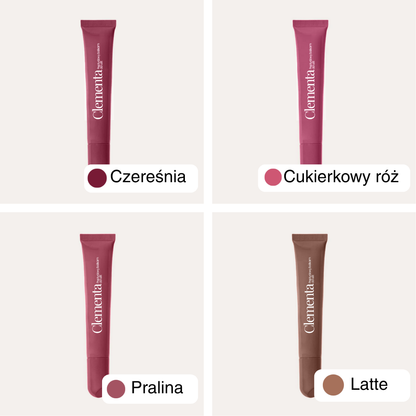 Peptydowy balsam do ust Clementa - Czereśnia