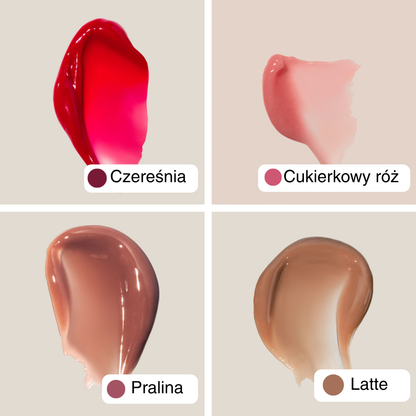 Peptydowy balsam do ust Clementa - Czereśnia