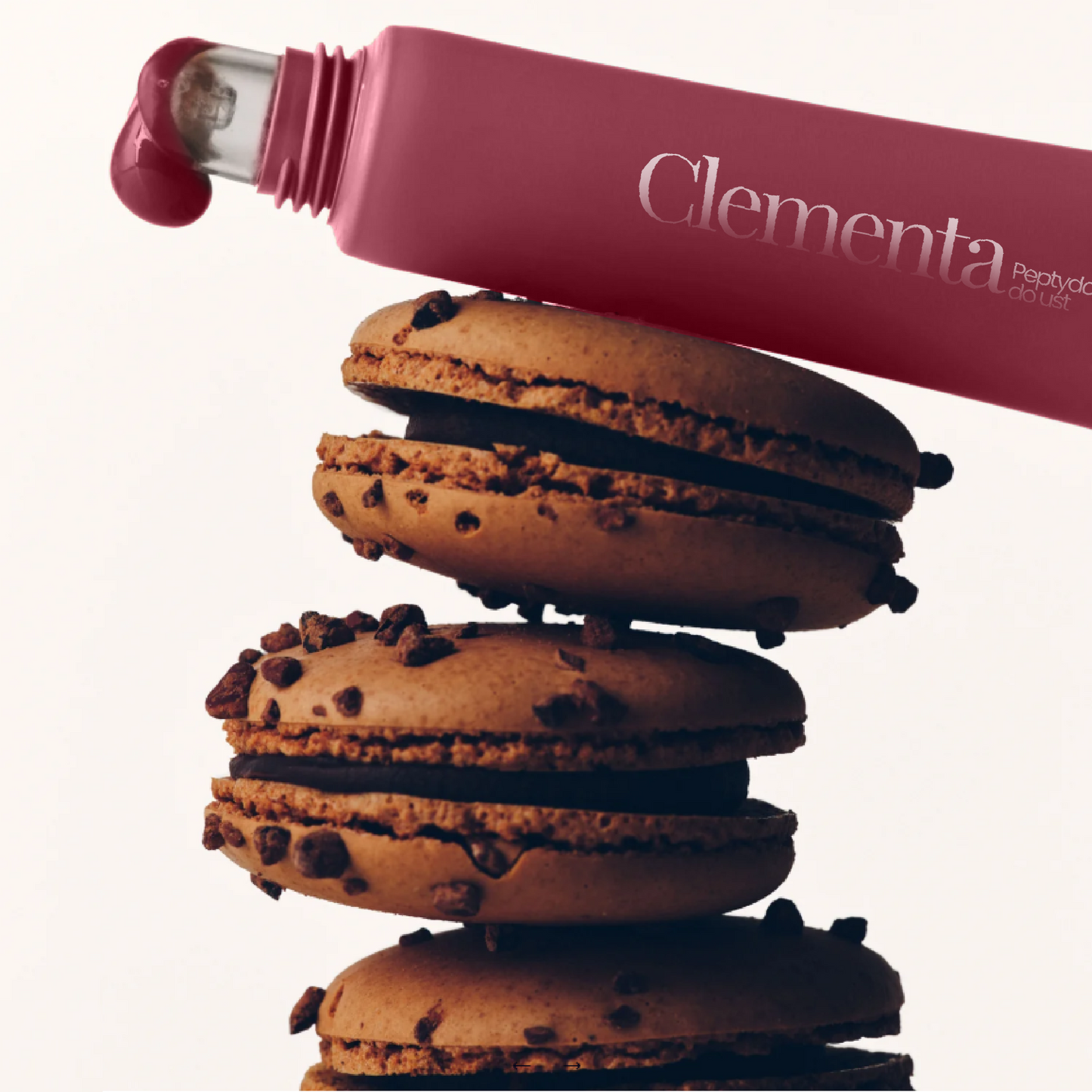 Peptydowy balsam do ust Clementa - Pralina