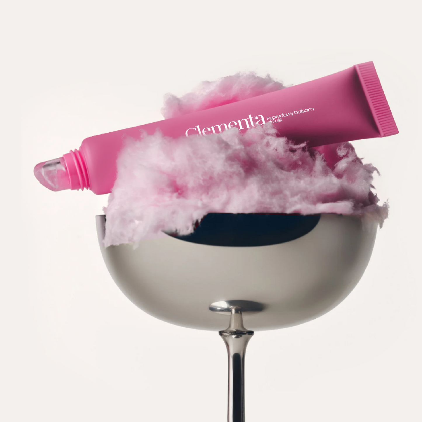 Peptydowy balsam do ust Clementa - Cukierkowy Róż